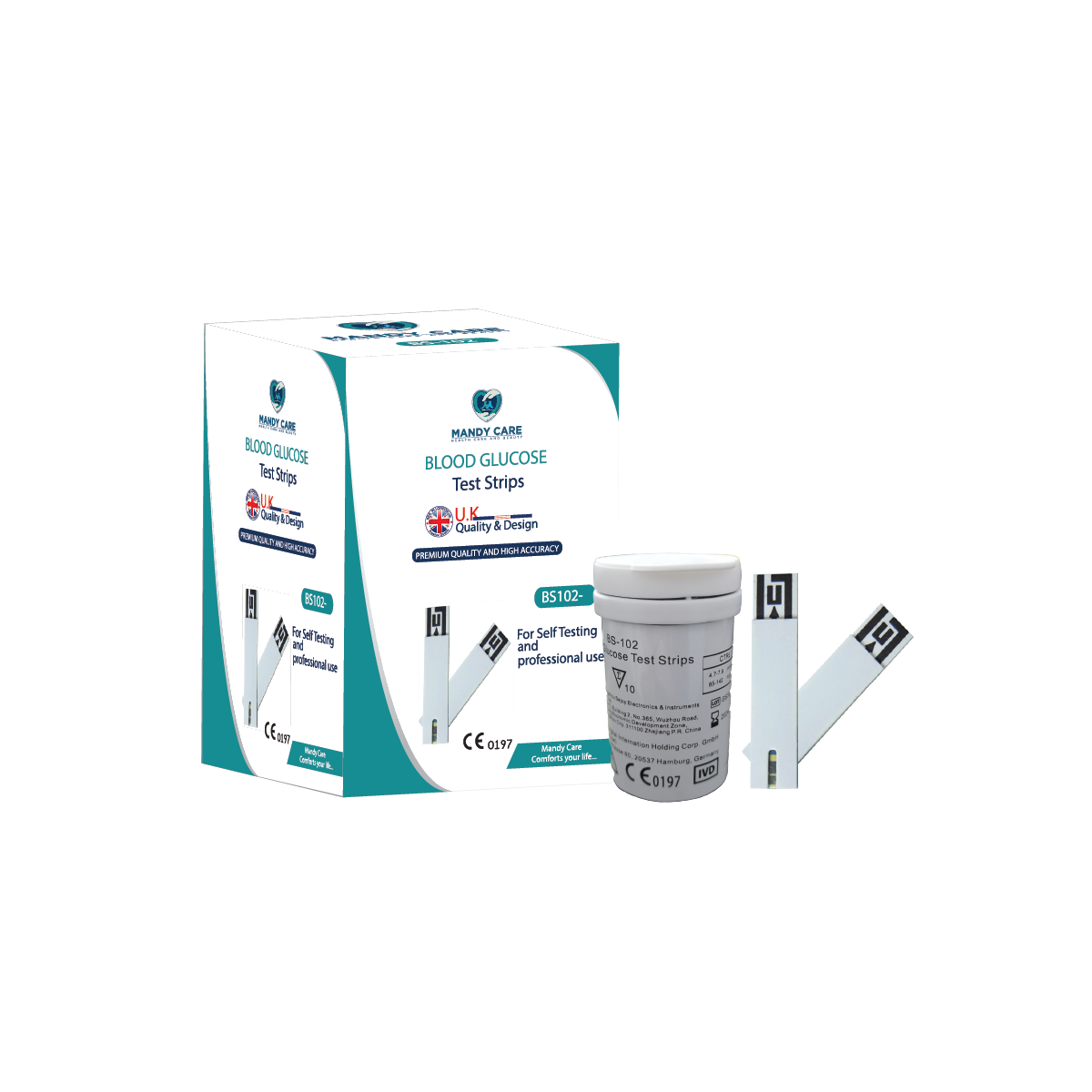 BLOOD GLUCOSE TEST STRIPS