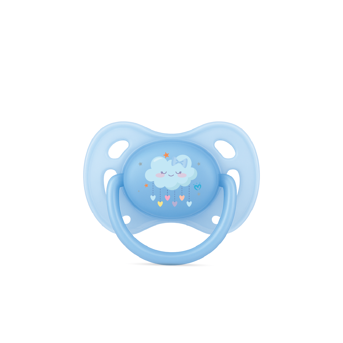 SILICONE PACIFIER WITH COVERS